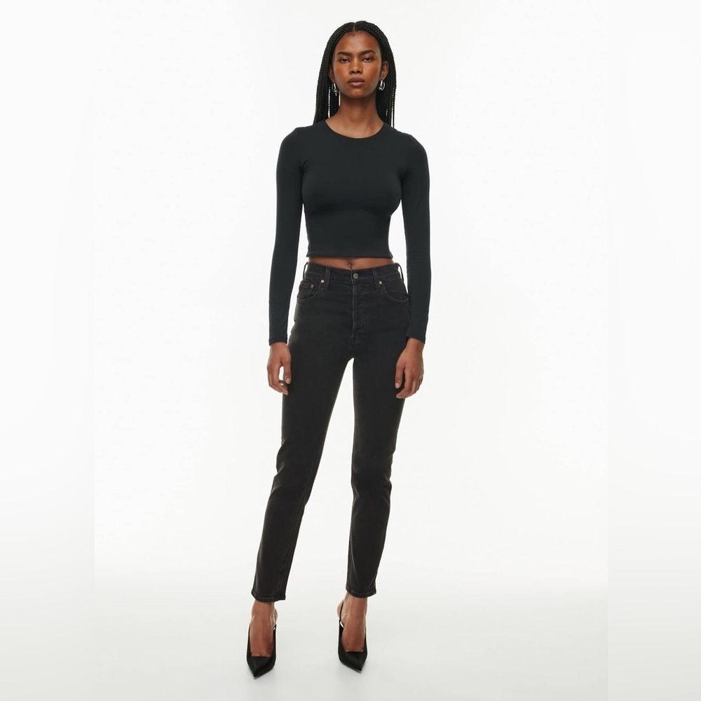 Denim Forum • The Yoko High Rise Slim • Size 24 • 28 L
